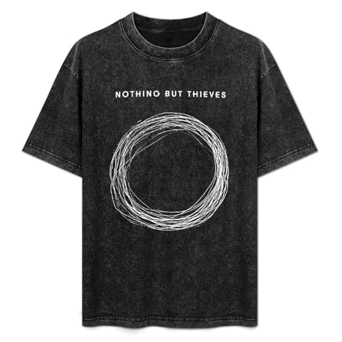 Photo de Nothing But Thieves Logo Men's Black T-Shirt Unisex Tee M