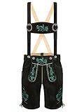 EIN HINGUCKER - Egal ob Wiesn, Fasching, Hochzeit, Sonntagsausflug oder anderen Festivitäten: Mit dieser Trachtenlederhose machen Sie immer eine tolle Figur
