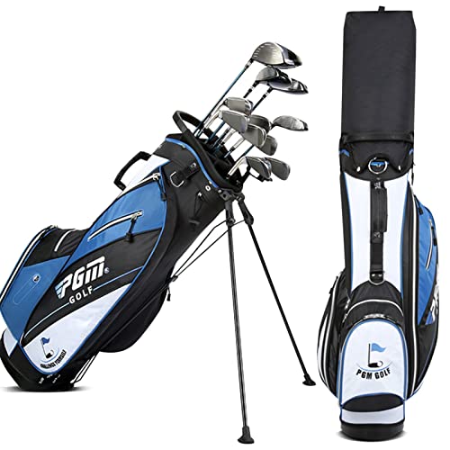 Pgm Golf 14 Way Top Divider Stand Bag For Men Women, Easy To Carry And Durable Lightweight Golf Club Bags, 6 Organizer Pockets Storage, With Dual Shoulder Strap And Rain Hood, Portable Golf Cart Bag #TOP24