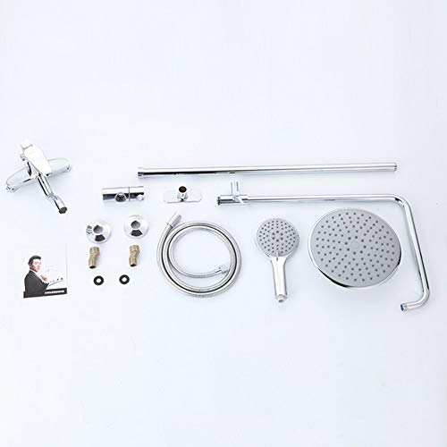 Ensemble de douche sans perforation idéal pour rénover facilement la douche sans percer