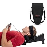 Therahab Professional Cervical Traction Device & Neck Stretcher E0849 with Gel Pack - Home Hot Cold Therapy Cervical Decompression System with Accessory Bag