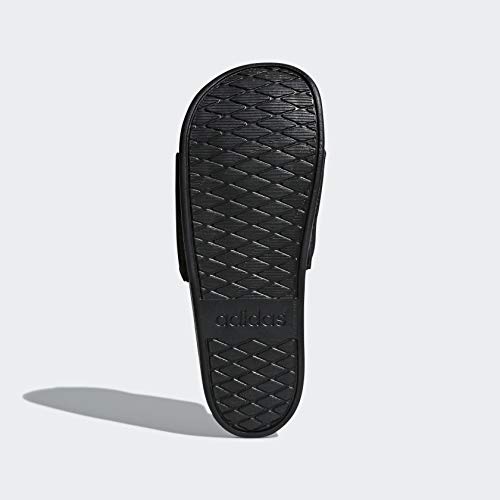 Image of adidas,mens,Adilette Comfort,Black /White /Black,12