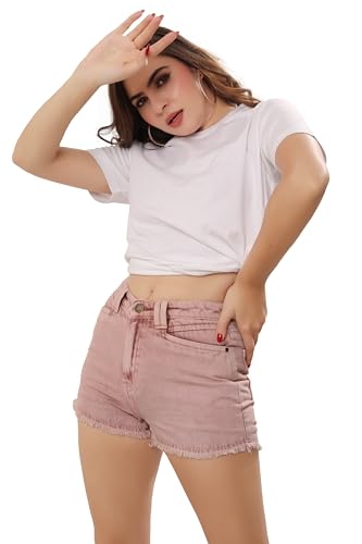 Image of THIRD QUADRANT Denim Shorts for Women || Shorts for Women || Women Shorts