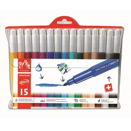 Caran d'Ache Etui zu 15 Farben, breit