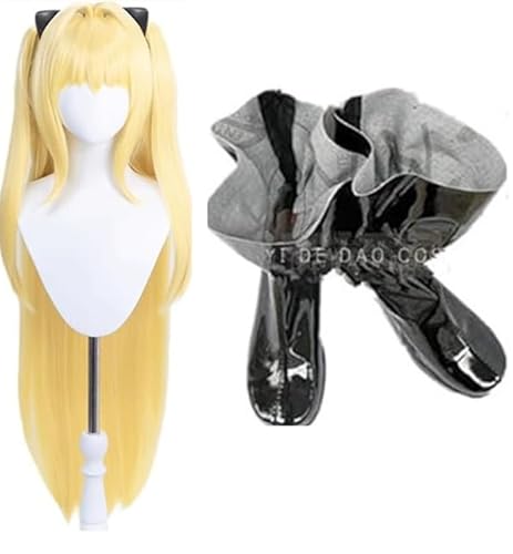 To LOVEる とらぶる 金色の闇/ダークネス コスプレウィッグ＋ 靴 ブーツCosplay（Amazon）