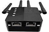Extiende la cobertura WiFi FOSCAM Repetidor WiFi señal Internet 1200 Mbps Amplificador inalámbrico Dual Band 2.4G y 5GHz con señal LED Inteligente – Alta Velocidad, configuración con botón WPS Puerto Ethernet