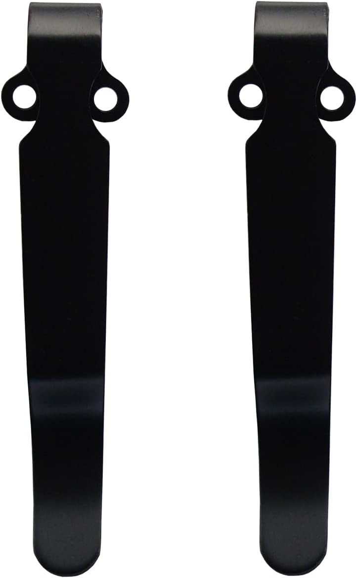 KNIFIUS 2 pcs Deep Carry pocket clips,Titanium Alloy Pocket