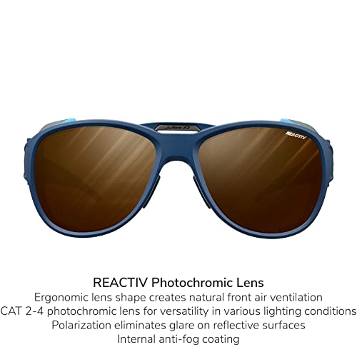 Julbo Explorer 2.0 Sunglasses For Men And Women | High Protection Reactiv Photochromic Lens Or Spectron Lens For High Alpine Mountaineering And Glacier Travel #TOP1