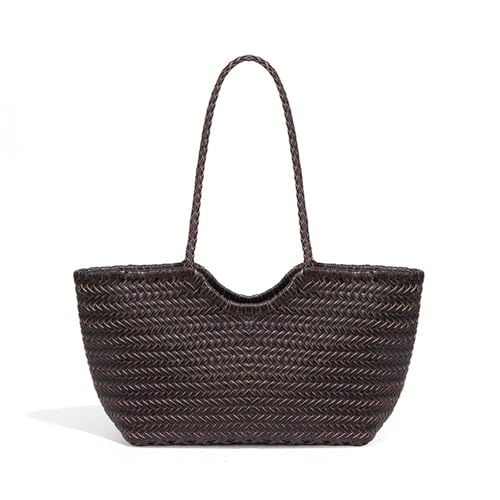 Sac en cuir tissé pour vos sorties et voyages d'été