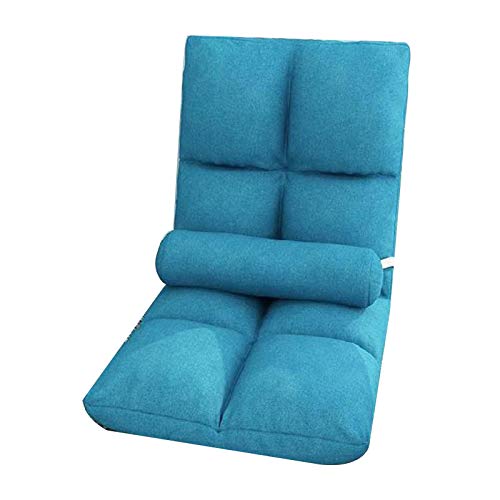 Chaise de sol pliante amovible et lavable ajustable 5 niveaux