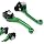 Dźwignie sprzęgła hamulca motocyklowego dźwignia uchwytu dla Crf250R 2007-2022 Crf450R 2007-2020 Crf250Rx 2019-2022 Crf450Rx 2017-2020 Zielony,