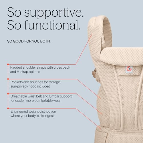 Image of Ergobaby Omni Deluxe Baby Carrier for Newborn to Toddlers 0-48 Months