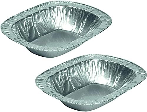 LGT Steak Pie Disposable Recyclable foil Cases Dishes tins (50)