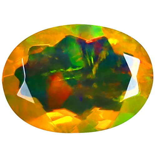 Opale naturelle d'Éthiopie de 1,33 ct, la pierre précieuse arc-en-ciel pour illuminer votre style