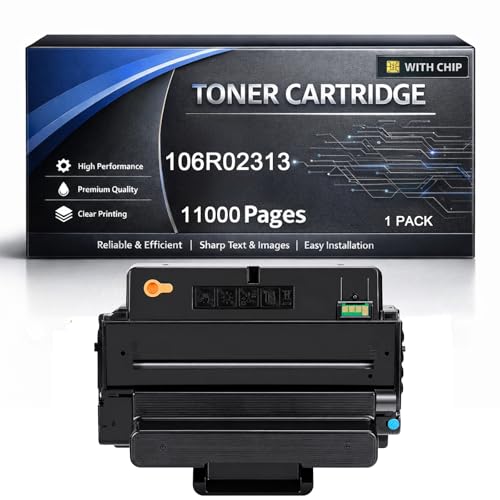 Toner 106R02313 compatible Xerox WorkCentre 3325 et 3315 noir haute capacité