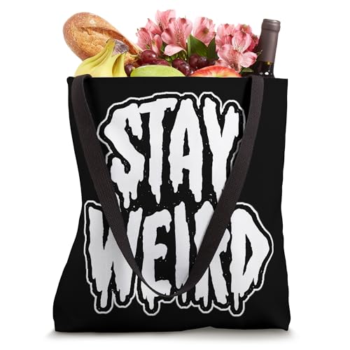 Stay Weird Tote Bag miniatura 4