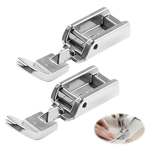 Juego de 2 Pies Prensatelas para Cremallera miniatura 1
