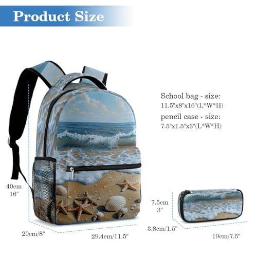 Sac à dos et trousse coquillages : finissez-en avec le désordre scolaire