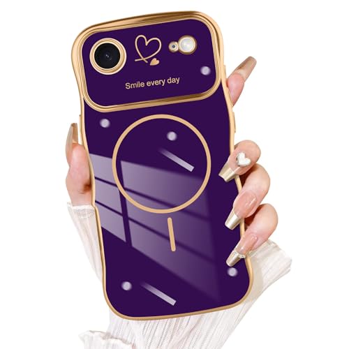 Fiyart iPhone Air Case 2025pɃfUCꂽA킢EF[ut[ J[[VFCv un[gbL p K[Y Jی MagSafeΉ CϏՌop[ 6.6C`-p[v