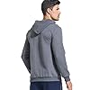 JustSun Mens Hoodies Pullover Men's Sweatshirts Casual Classic Hoody Long Sleeve Jacquard Hooded Jumpers with Kangaroo Pocket Grey S #5