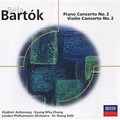 Bartok: Piano Concerto No.2, Violin Concerto No.2 [Audio CD] ASHKENAZY,VLADIMIR