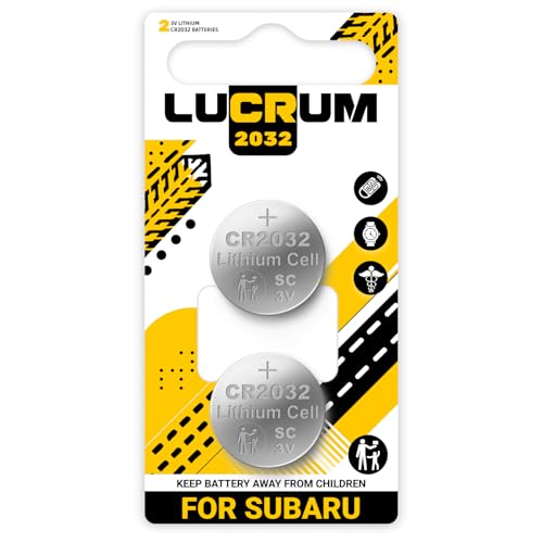 Key Fob Battery Replacement for Subaru (2015-2025) 2PCs CR20