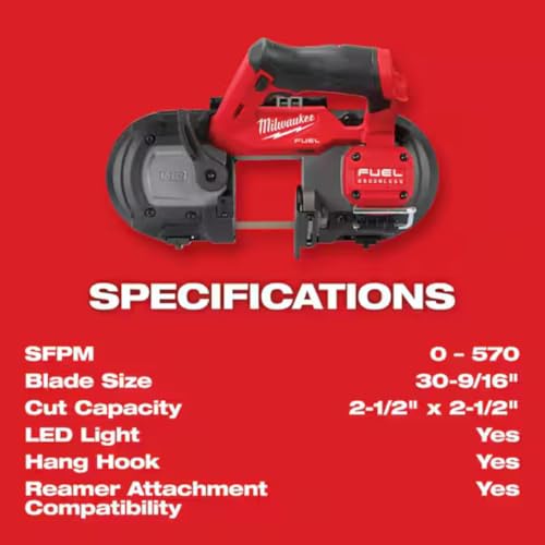 Milwaukee M12 Fuel Compact Band Saw