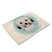 Produktbild Geflochtene Tischsets 2Pcs Cute Cartoon Hundetuch Tischset Catering Küche Zubehör Dekoration Home Isolation Mat Design Pad Baumwolle Leinen Hund 5