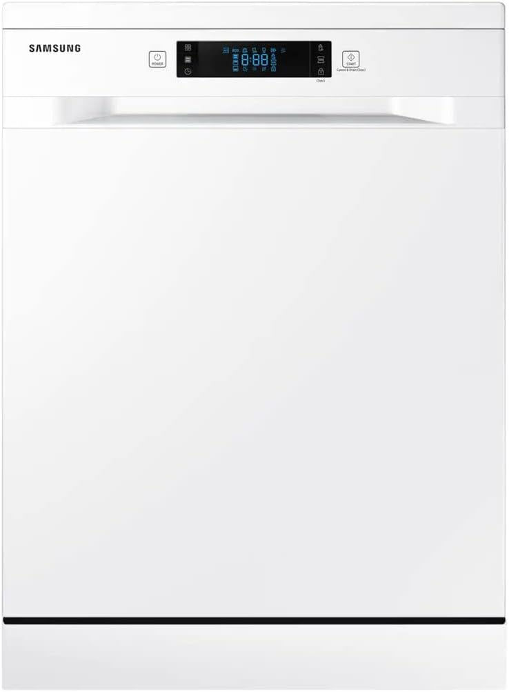 Samsung DW60M6050FW Freestanding 14 Place White Dishwasher with Express