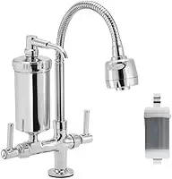 Torneira Cromada Com Filtro Para Cozinha, Torneira de Bancada Com Filtro
