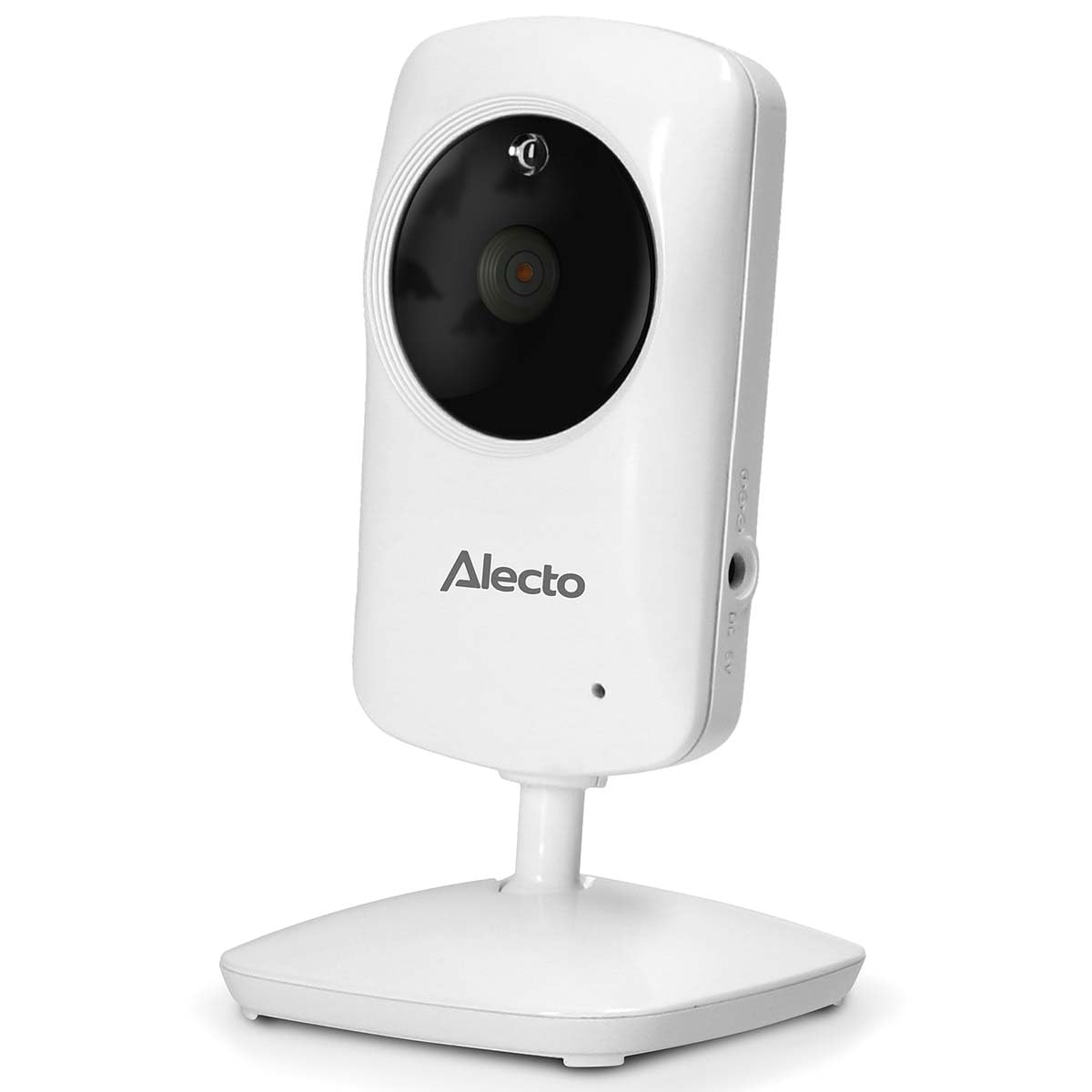 Alecto DVM64 - Vigilabebés con cámara, Pantalla a Color de 2,4 Pulgadas, visión Nocturna, comunicación bidireccional, función VOX, indicador de Temperatura, 8 Canciones de Cuna