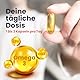 DREIZOL Omega 3 2400 mg DHA Hohe Dosierung 1.280 mg + EPA und DHA - Formuliert mit reinem Fischöl in Triglyceridform - Unterstützt die normale Gehirnfunktion - 60 Kapseln