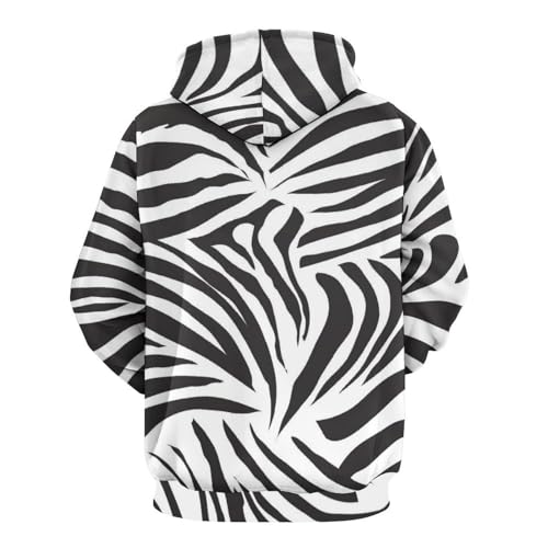 Hoodie texture animale UMENG pull à capuche unisexe taille S - 3
