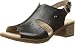 Dansko Women's Lisa Black Veg Platform Sandal