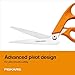 Fiskars 199600-1001RazorEdge Fabric Shears/Seam Ripper for Tabletop Cutting , 9 Inch , Orange
