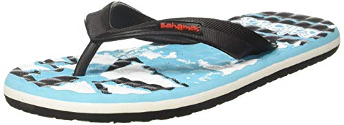 Image of BAHAMAS Women Blue-Black Flip-Flops-3 UK /India (35.5 EU) (BH0028L)