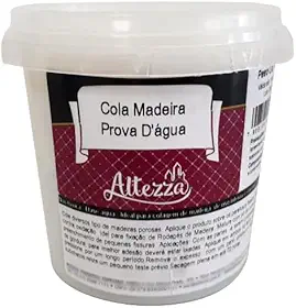 Cola Madeira à Prova D'água Atóxica 450g Altezza Marchetaria Especial Luthieria Marcenaria
