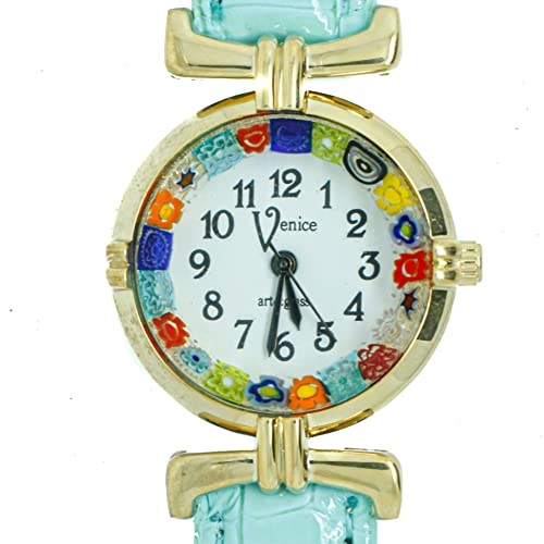 Montre en verre de Murano jaune quartz : finis les bijoux ternes - 3