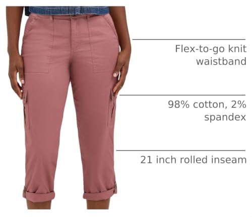 Lee Women's Ultra Lux Comfort with Flex-to-Go Cargo Capri Pant - image 4