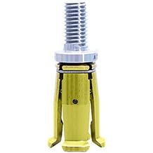 1 PCS 4 Flap Pull Claw External Thread 45 Degree Clamp Lathe Cutter Milling CNC Machining BT30, Gold&silver