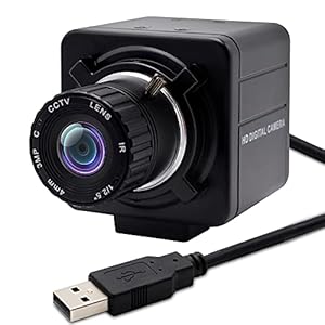 Svpro 1080P USBKamera mit 4mm Festobjektiv Manueller Fokus USB Web Kameras Sony IMX322 Sensor Eingebautes Mikrofon Digitale Low Light Kamera H.264 Komprimierung