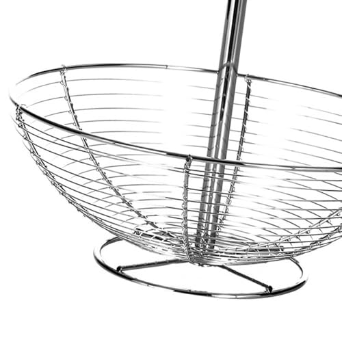 Miniatura 3 de Frutero De Mesa Vintage Plateado De Metal Para Cocina Basic - Lolahome