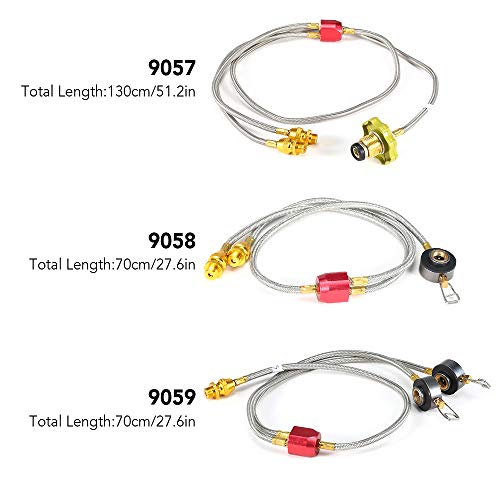 Mangueira, Romacci Adaptador de mangueira adaptador de queimador para fogão de acampamento Adaptador