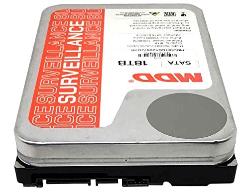Image of MDD (MDD18TSATA25672DVR) 18TB 7200RPM 256MB Cache SATA 6.0Gb /s 3.5inch Internal Surveillance Hard Drive - 3 Years Warranty