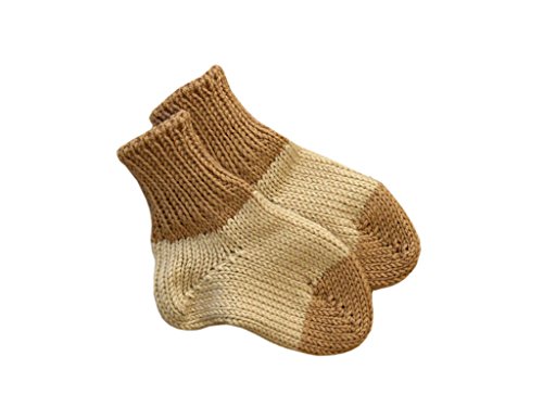 Image of tevirP Socks 100% MERINO WOOL baby leg warmers knitted sheep wool warm soft