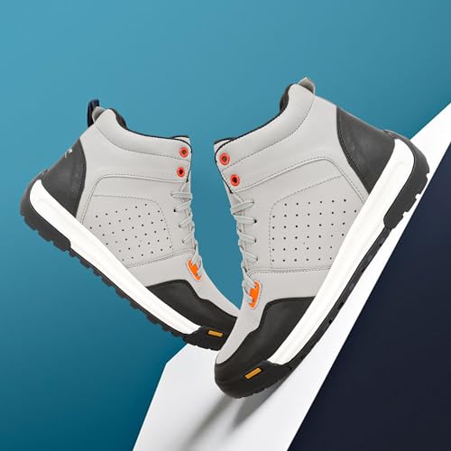 Image of Zixer Woodlend Bike Riding Tracking Stylish Jungle High Ankle Boots For Boys High Tops For Men