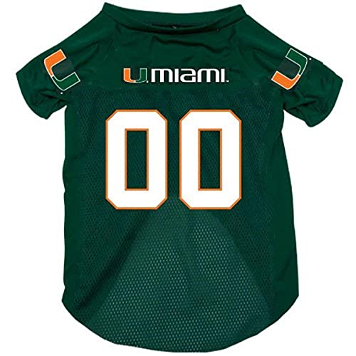NCAA Miami Hurricanes Pet Jersey,