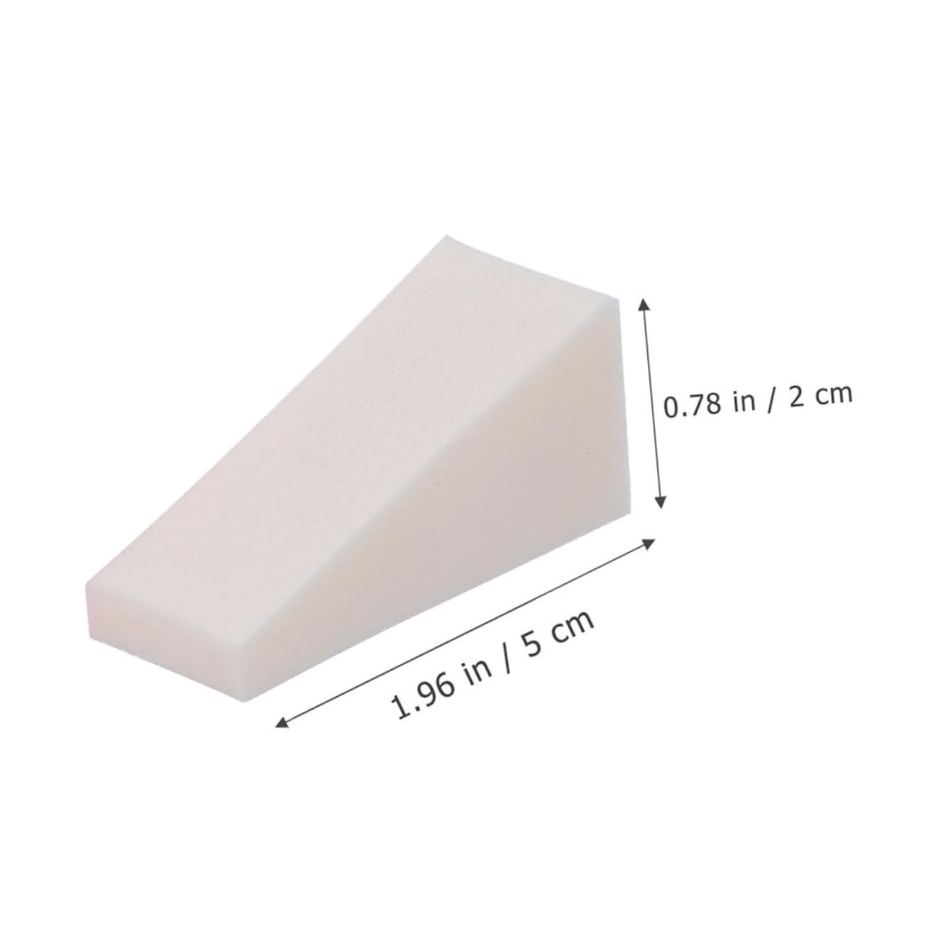 Ipetboom 50Pcs Makeup Powder Dual Use Sponges for Wet Dry Application Soft Cosmetic Blending Pads for Womens Makeup Routine Easy to Clean Carry