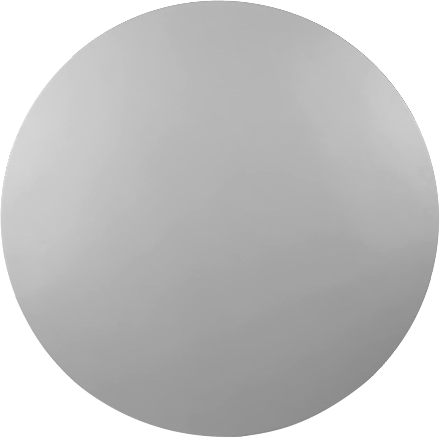 Armen Living Sydney Outdoor Patio Round Dining Table in Light Eucalyptus and Grey Stone