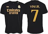 Temporada 2023/24 Real Madrid Camiseta Primera Equipación Temporada 2023-2024 - Vini JR. 7 - Replica Oficial con Licencia Oficial - Adulto (XXL)
